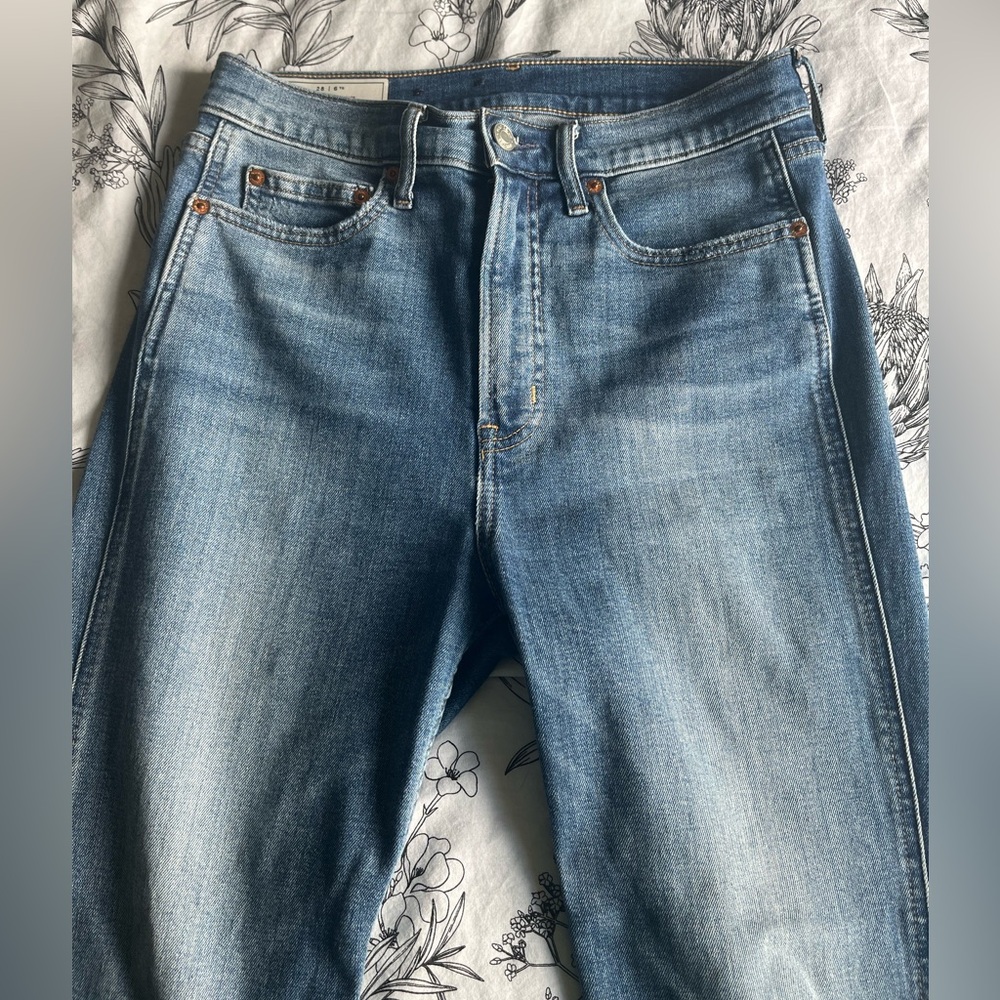 Gap tall cigarette high rise jeans
